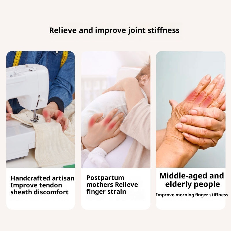 Roterande avtryckarfingerkorrigerare för tumsenskida, fixator