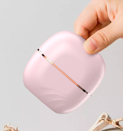 Mini hårplattkam trådlös laddning bärbar multifunktionell hårvård, inte skadad hårstylingkam hårplattång