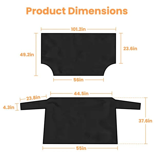 Magnetic Car Windshield Cover Front Rear Car Windshield Protector