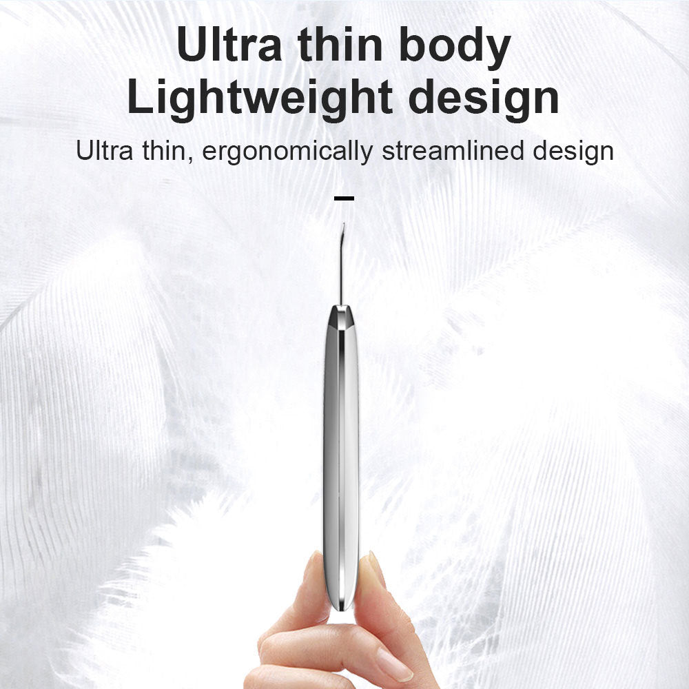 Ultraljuds ansiktsspatel – Djuprengörande skin scrubber