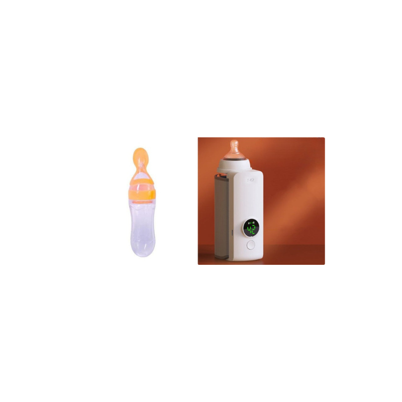 Trådlös Flaskvärmare 42°C – För Hem & Resa